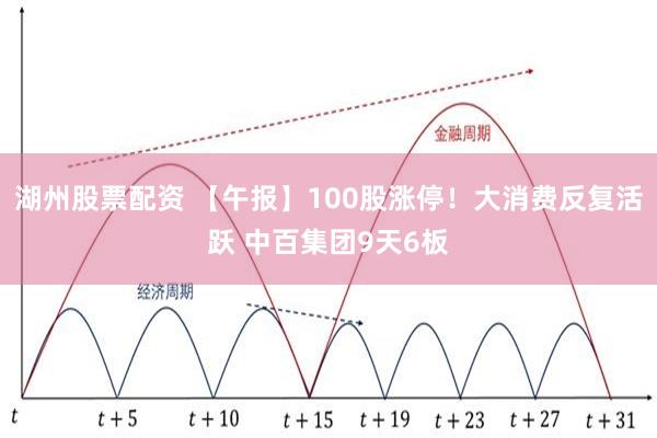湖州股票配资 【午报】100股涨停！大消费反复活跃 中百集团9天6板