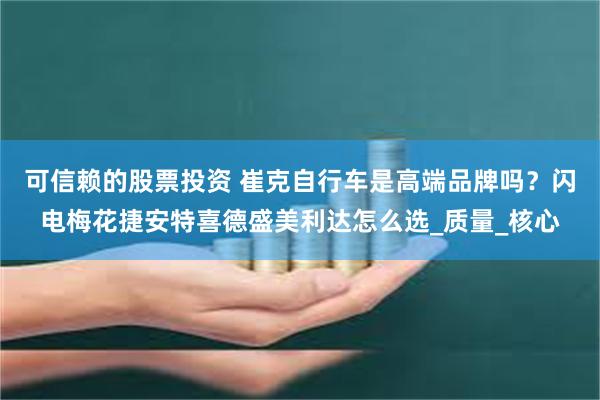可信赖的股票投资 崔克自行车是高端品牌吗？闪电梅花捷安特喜德盛美利达怎么选_质量_核心
